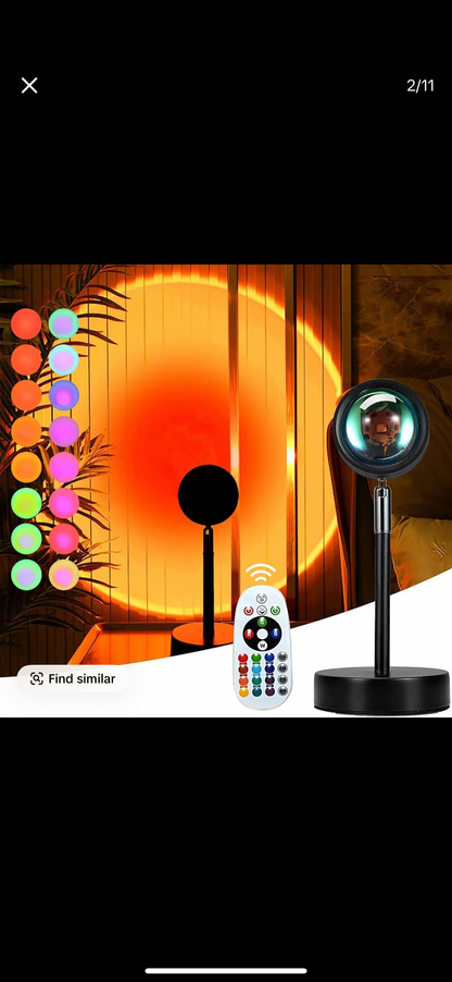 Smart Sunset Lamp Tuya LED Night Light™