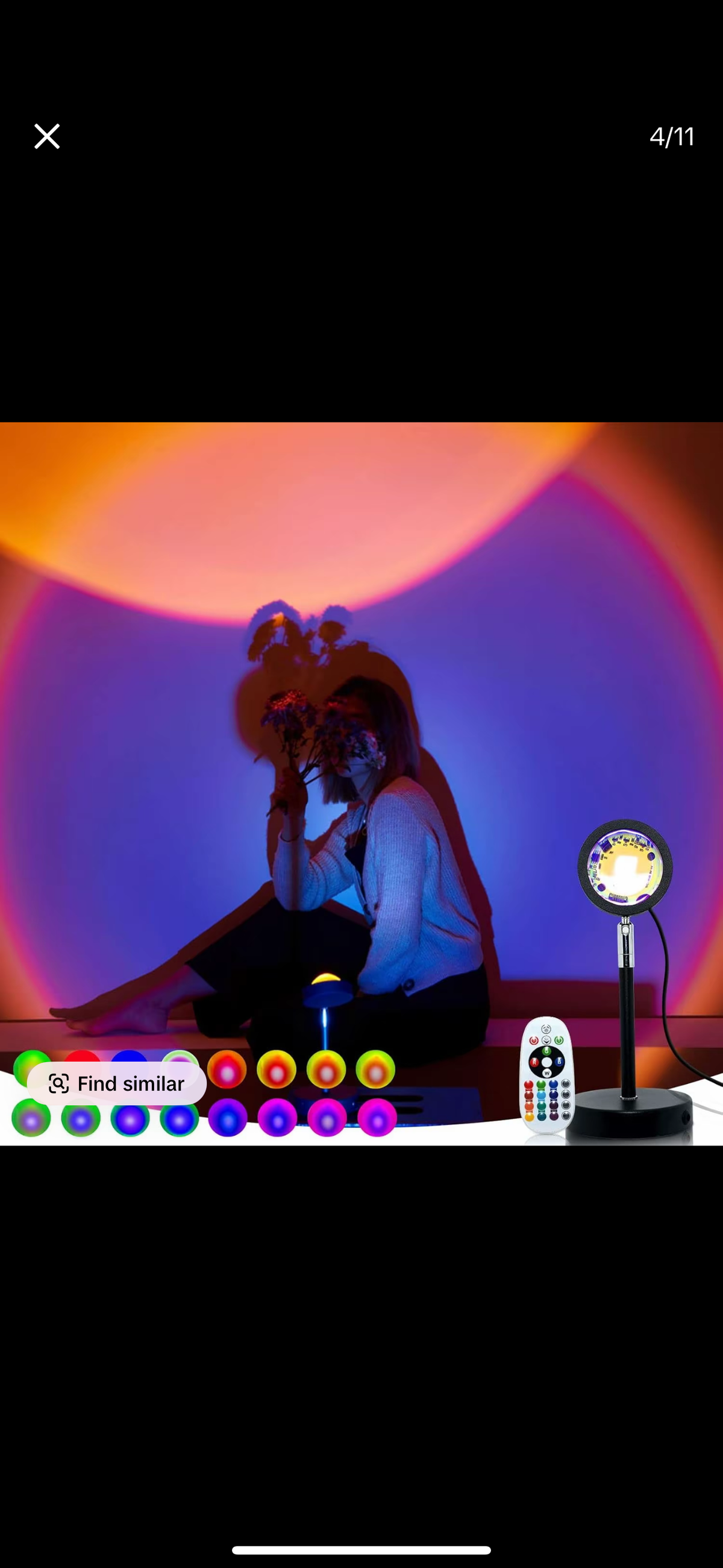 Smart Sunset Lamp Tuya LED Night Light™