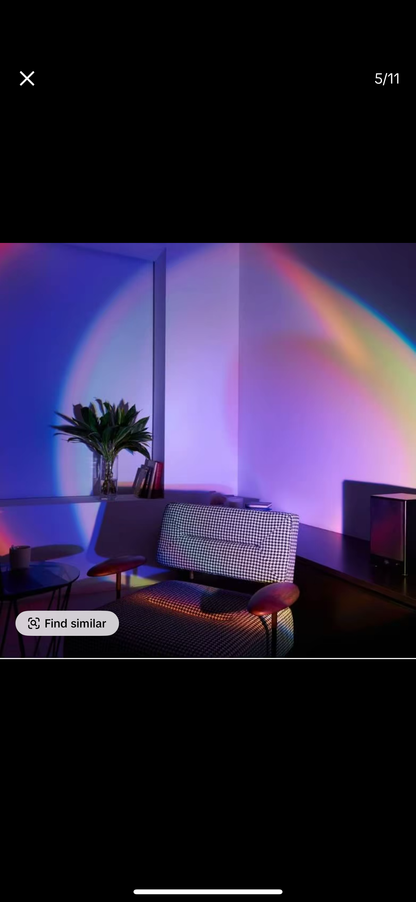 Smart Sunset Lamp Tuya LED Night Light™