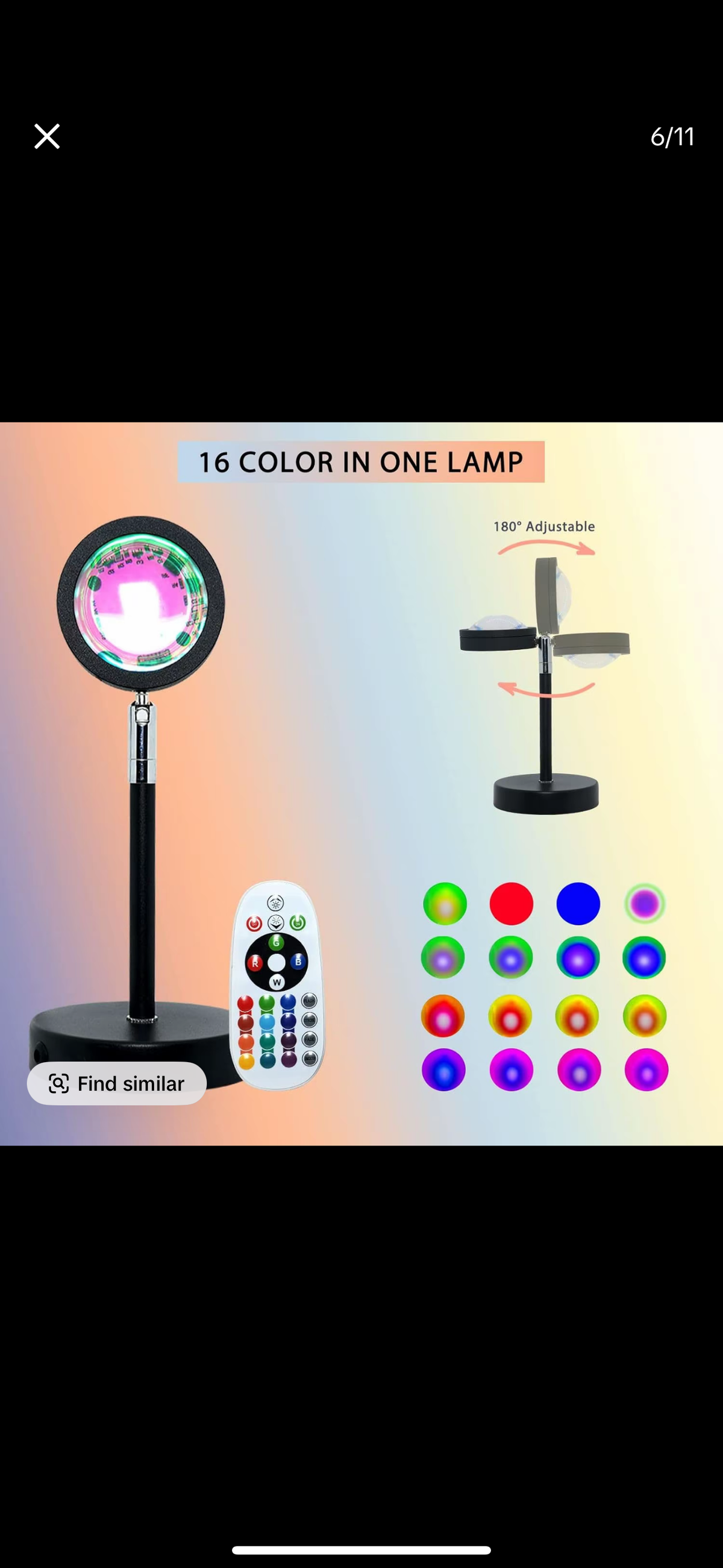 Smart Sunset Lamp Tuya LED Night Light™